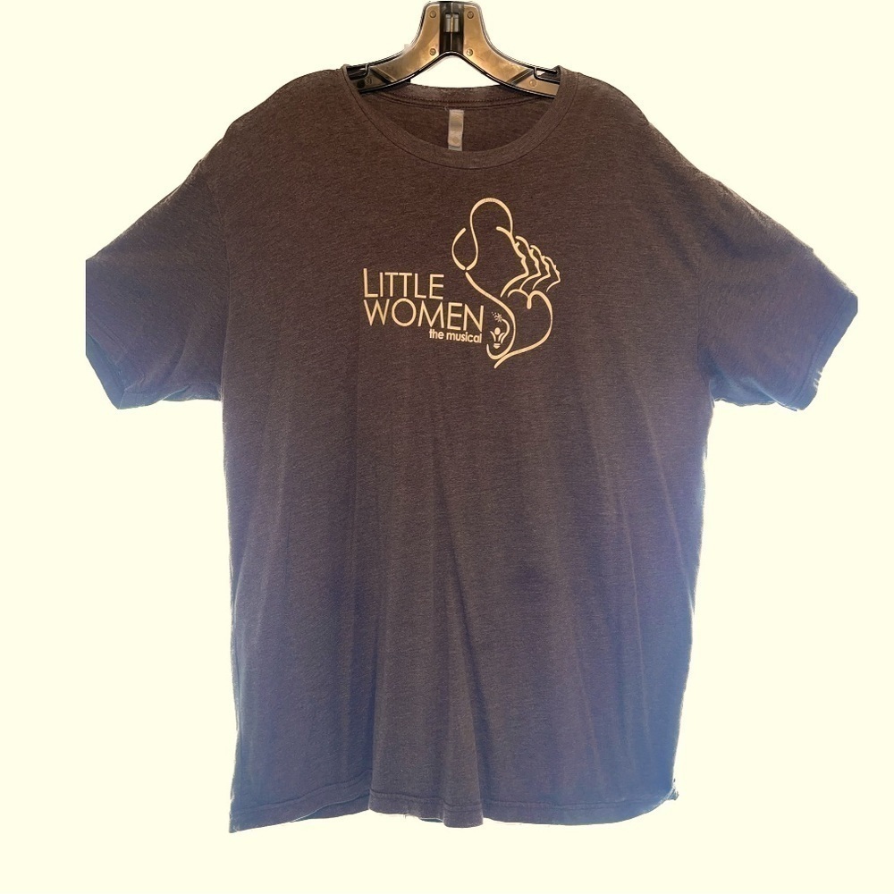 ❤️3 for $10 Musical theater show tee Little Women brown tee sz XXL